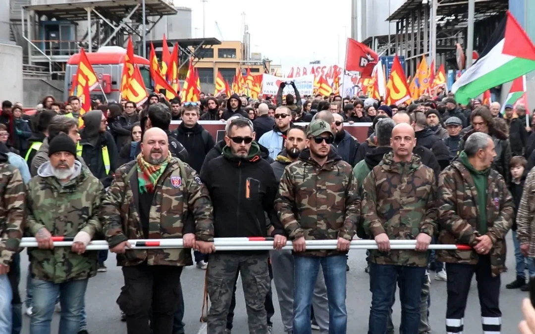 «Queremos que cada trabajador sea libre de decidir si quiere o no participar en el transporte de armas»